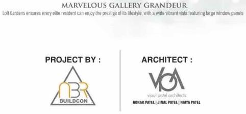  of real estate project Loft Gardens located at Gota, Ahmedabad, Gujarat
