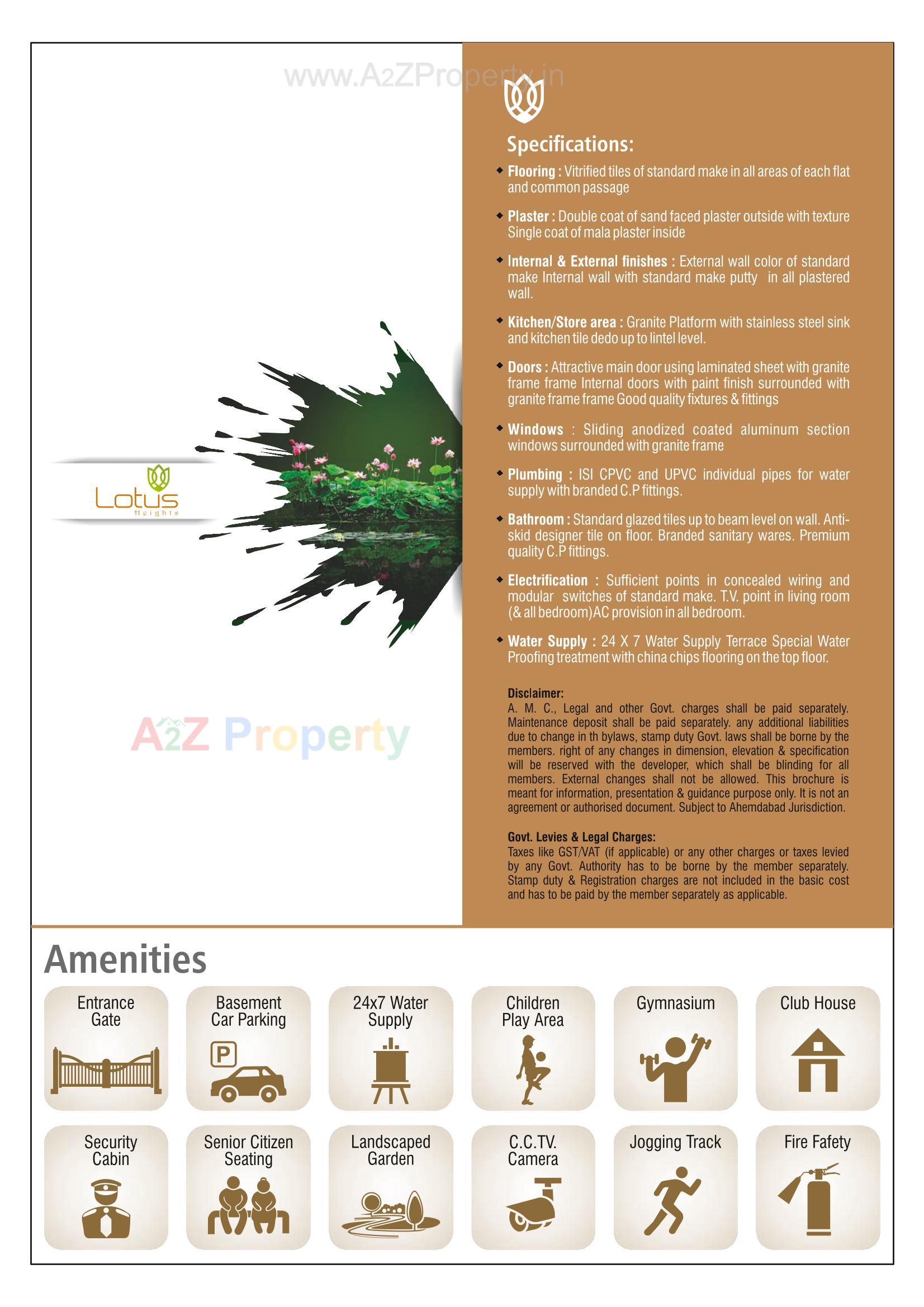  of real estate project Lotus Heights located at Vatva-1, Ahmedabad, Gujarat