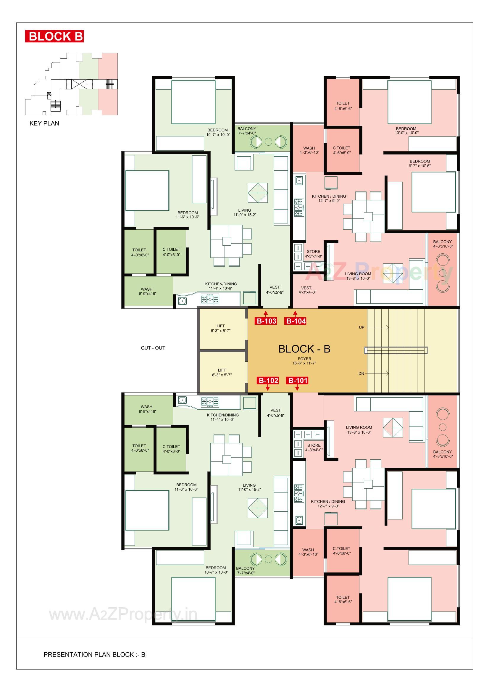Layout of real estate project Lotus Heights located at Vatva-1, Ahmedabad, Gujarat