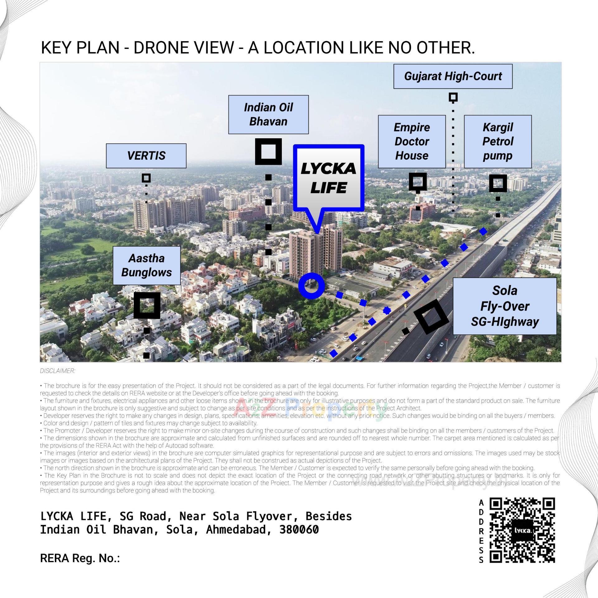  of real estate project Lycka Life located at Sola, Ahmedabad, Gujarat