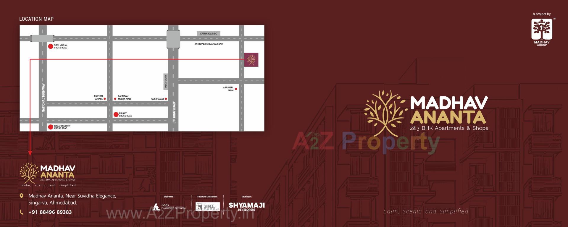  of real estate project Madhav Ananta located at Ahmedabad, Ahmedabad, Gujarat