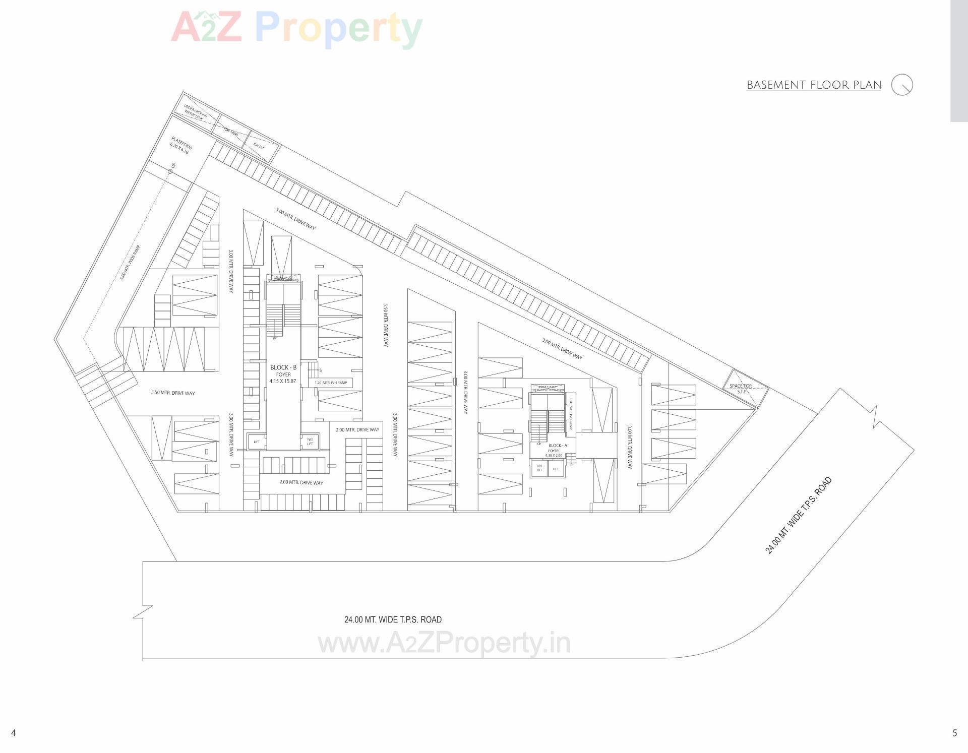Layout of real estate project Madhav Heights located at Chenpur, Ahmedabad, Gujarat