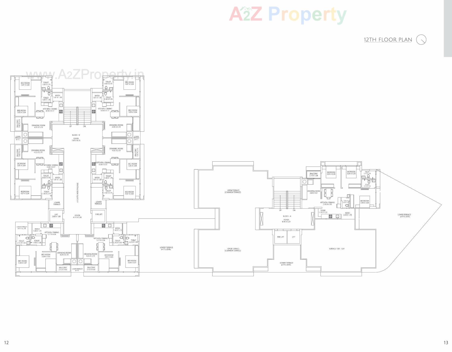Layout of real estate project Madhav Heights located at Chenpur, Ahmedabad, Gujarat