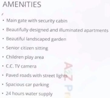 Amenities of Madhav Homes