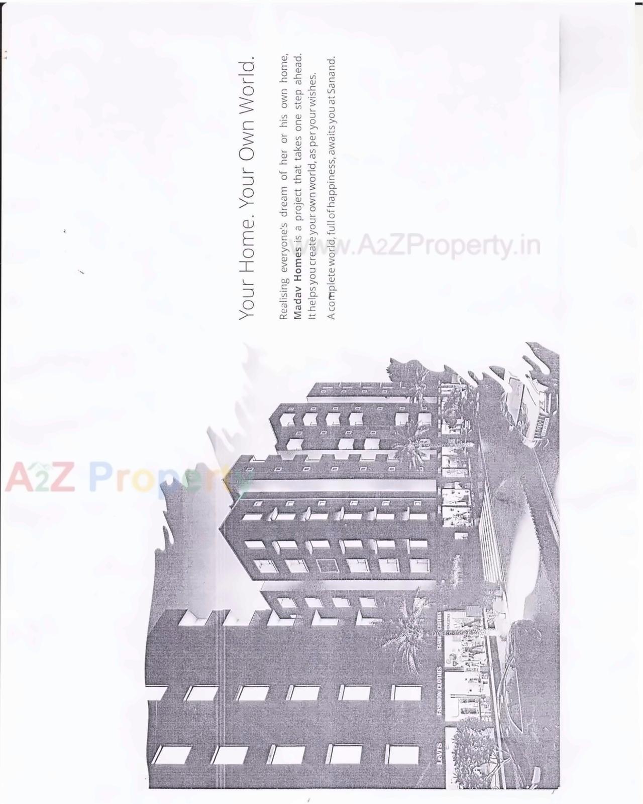  of real estate project Madhav Homes located at Sanand, Ahmedabad, Gujarat