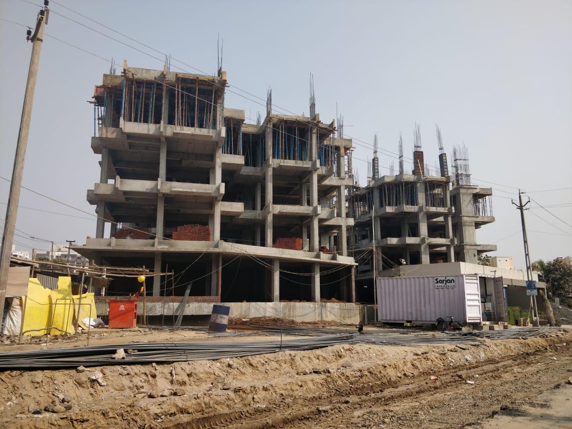 103745_const of real estate project Madhav Residency located at Ghuma, Ahmedabad, Gujarat