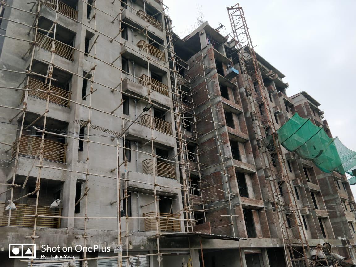 184405_const of real estate project Madhav Residency located at Ghuma, Ahmedabad, Gujarat