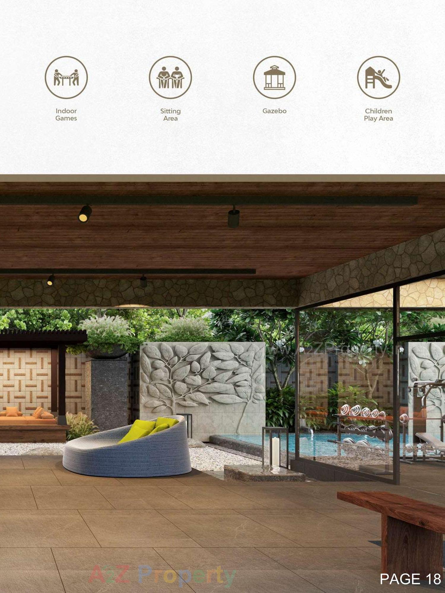 3D Elevation of real estate project Madhav Sthapatya located at Vastral, Ahmedabad, Gujarat