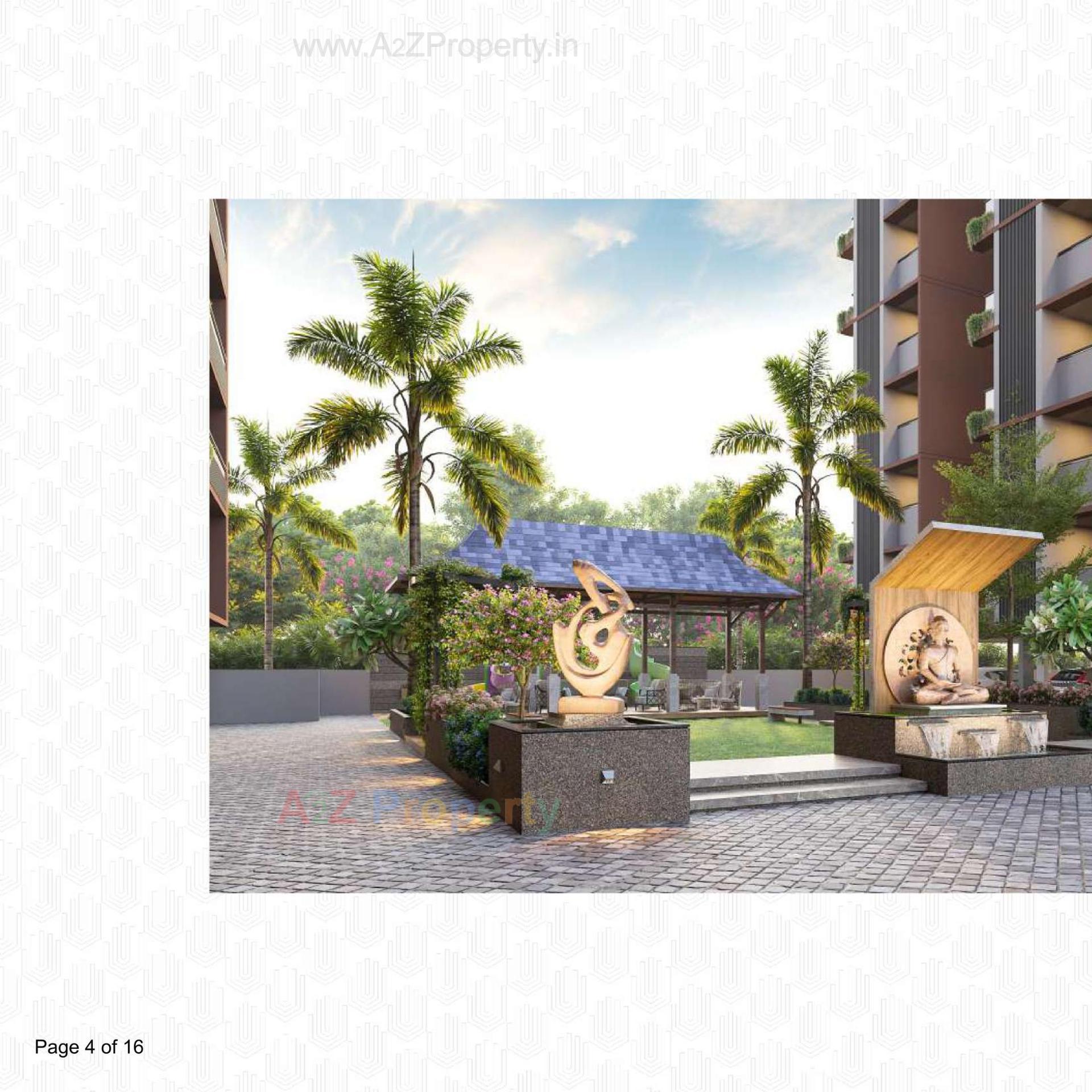 3D Elevation of real estate project Madhav Sureel located at Singarva, Ahmedabad, Gujarat