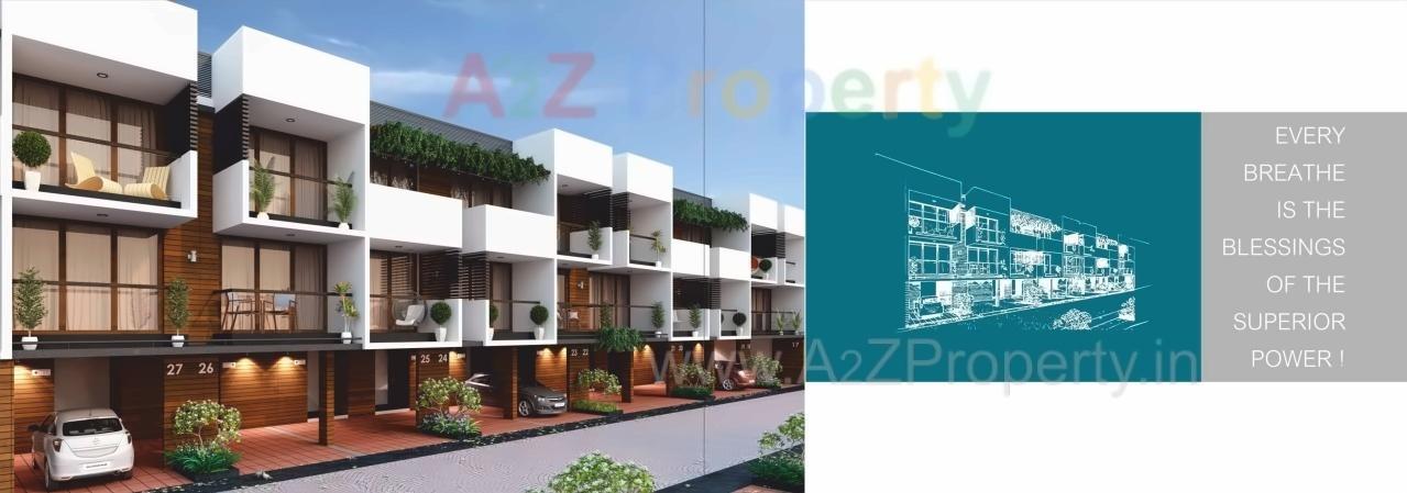 3D Elevation of real estate project Madhuban located at Chharodi, Ahmedabad, Gujarat