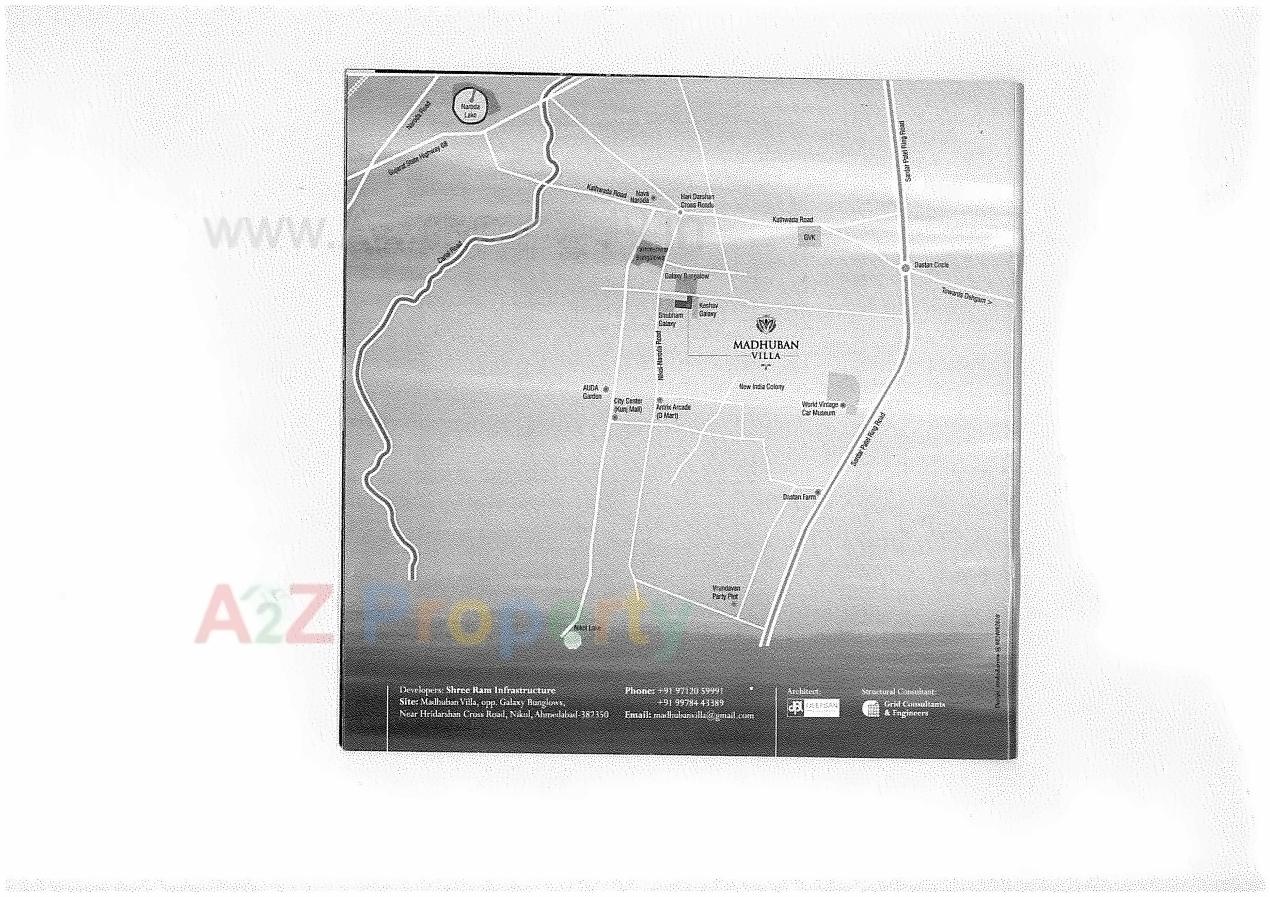  of real estate project Madhuban Villa located at Nikol, Ahmedabad, Gujarat