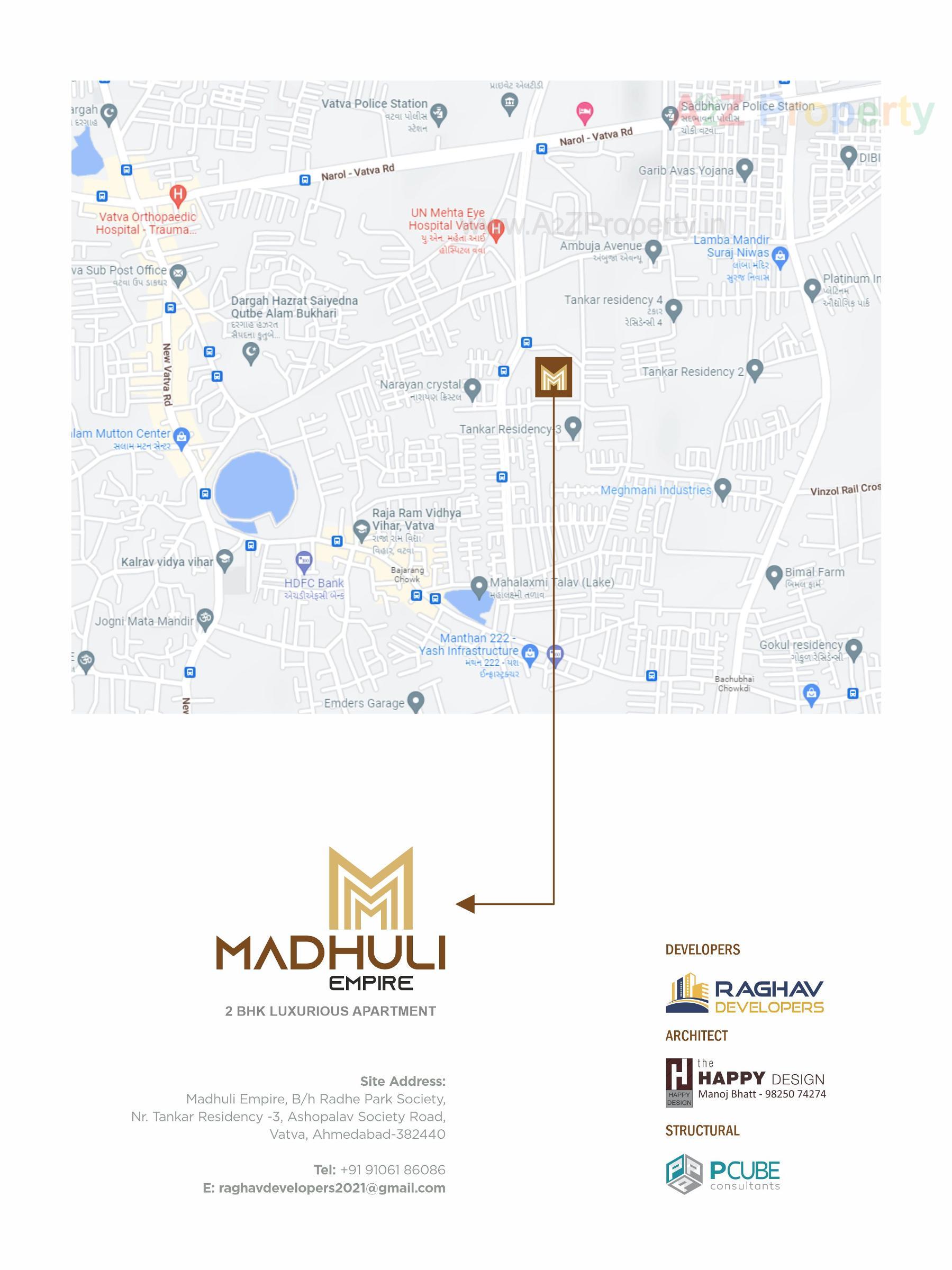  of real estate project Madhuli Empire located at Vatva, Ahmedabad, Gujarat
