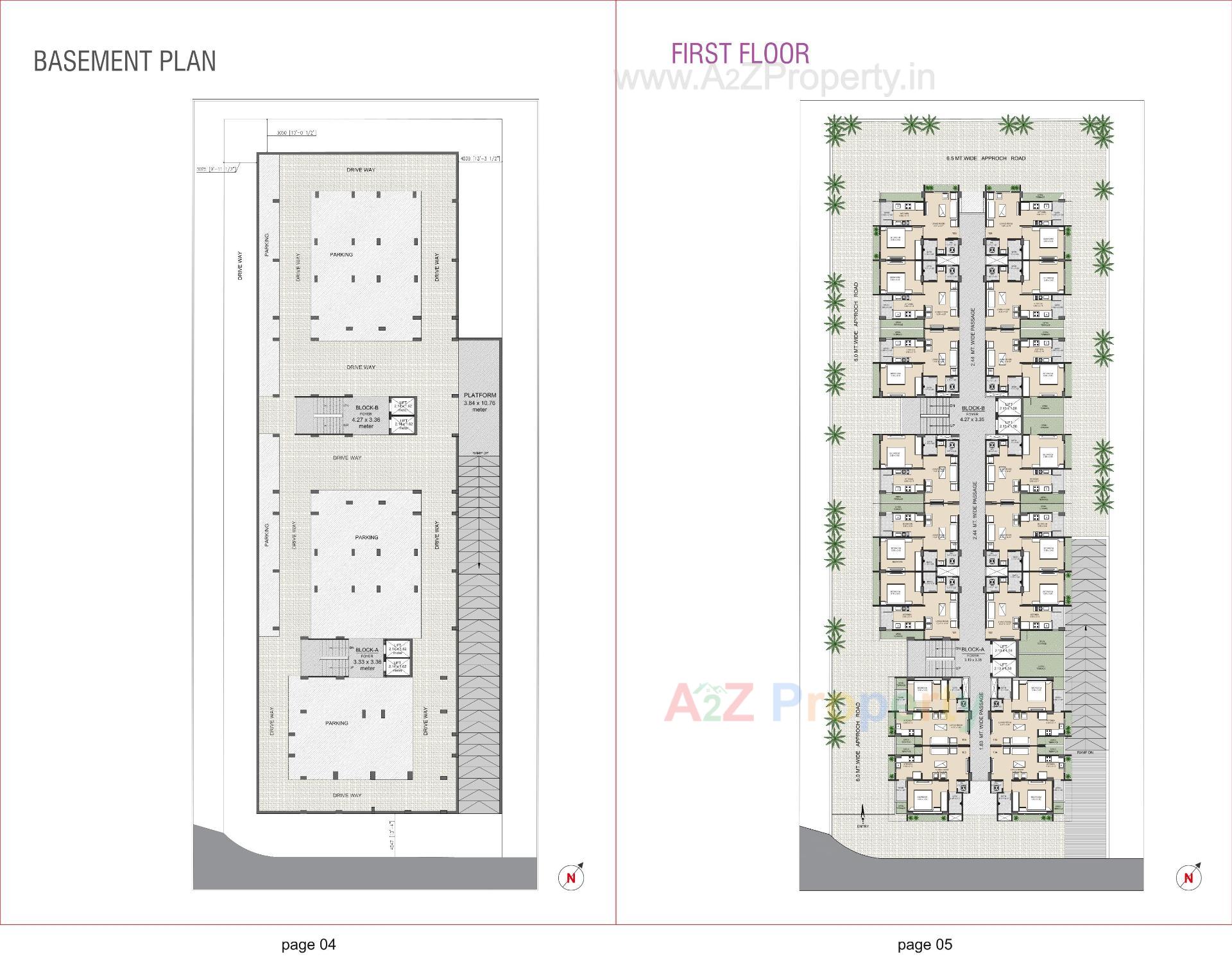 Layout of real estate project Madhuram Glory located at Chandkheda, Ahmedabad, Gujarat