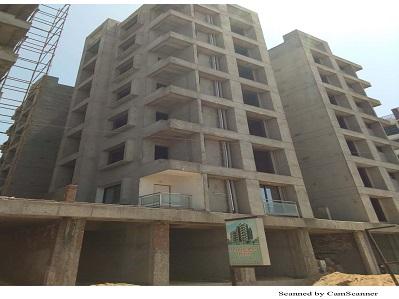 131211_const of real estate project Madhuram Posh located at Chandkheda, Ahmedabad, Gujarat