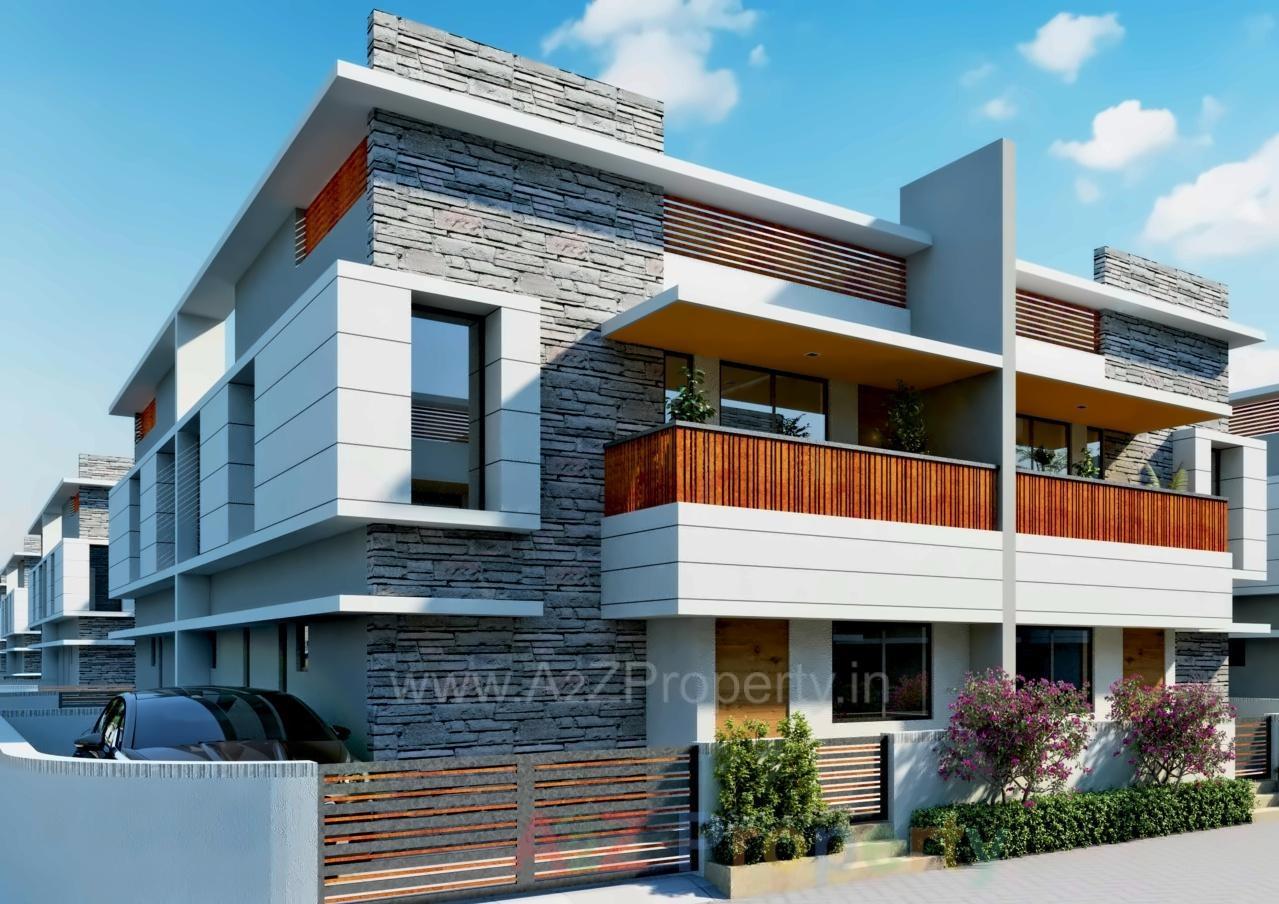 3D Elevation of real estate project Madhuram Residency located at Viramgam, Ahmedabad, Gujarat