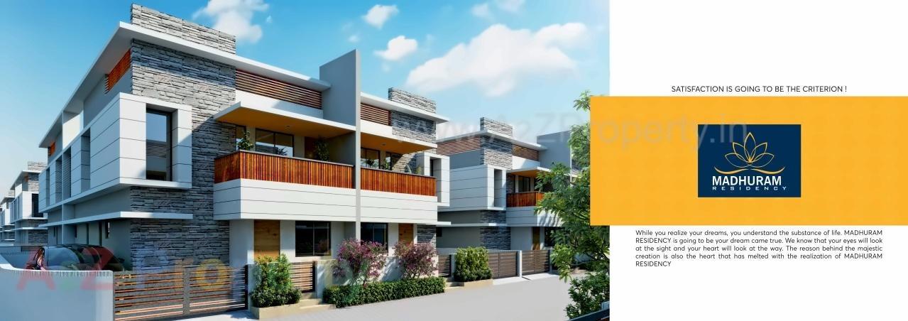 3D Elevation of real estate project Madhuram Residency located at Viramgam, Ahmedabad, Gujarat