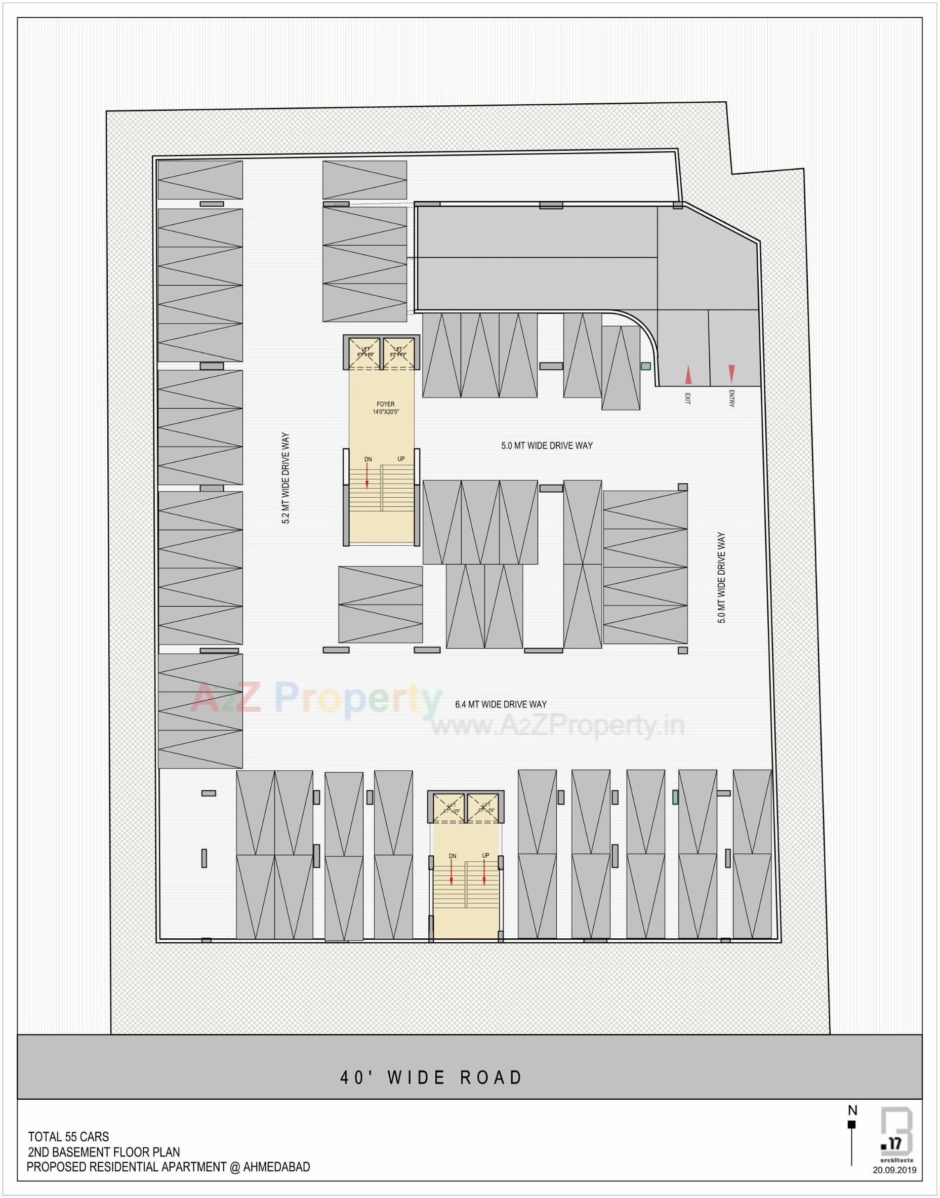 Layout of real estate project Madhuvan located at Ahmedabad, Ahmedabad, Gujarat