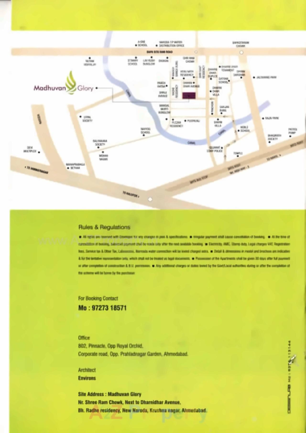  of real estate project Madhuvan Glory Block F , , J located at Naroda, Ahmedabad, Gujarat