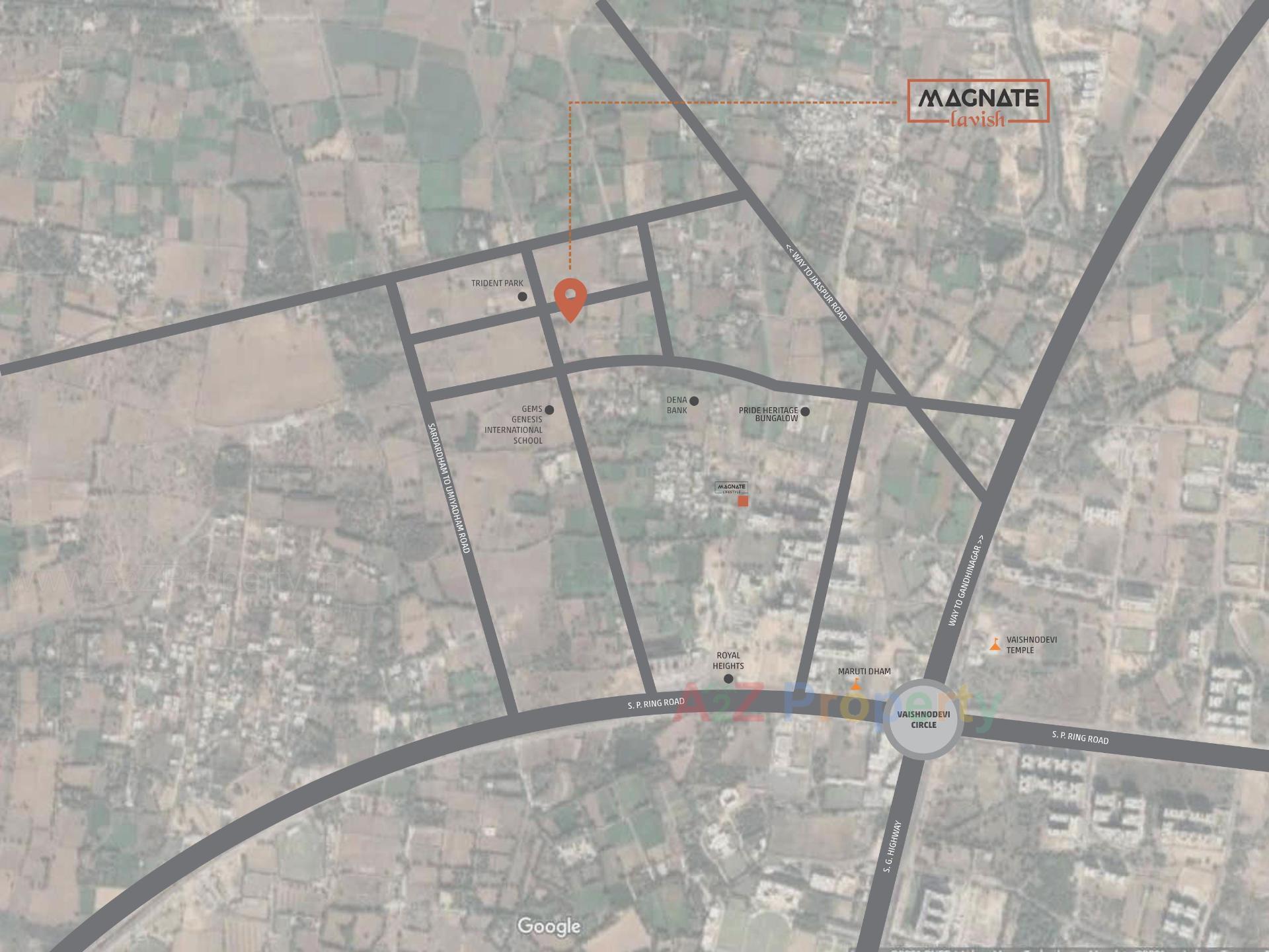  of real estate project Magnate Lavish located at Khodiyar, Ahmedabad, Gujarat