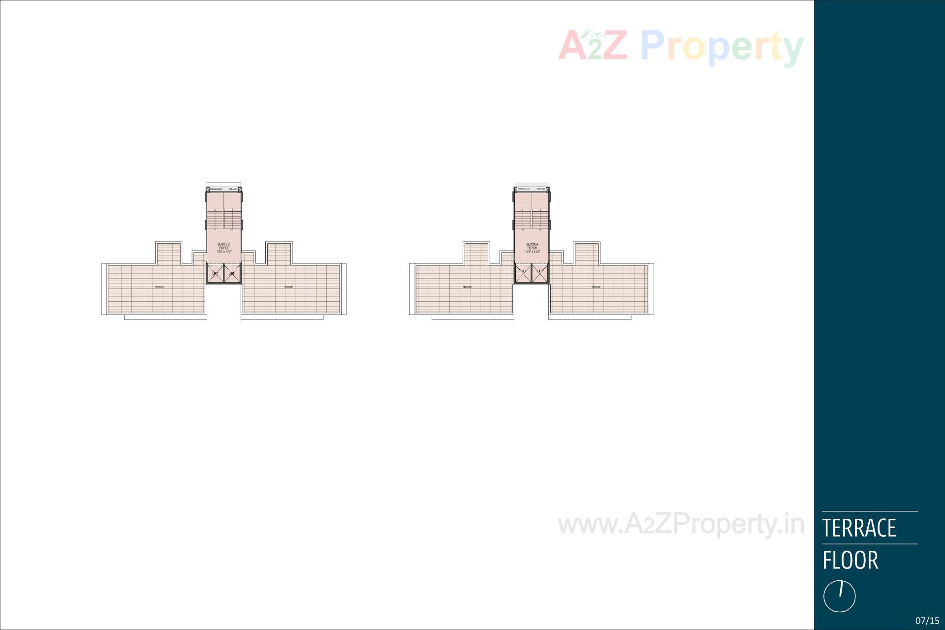 Layout of real estate project Magnate Legend located at Khodiyar Gam, Ahmedabad, Gujarat