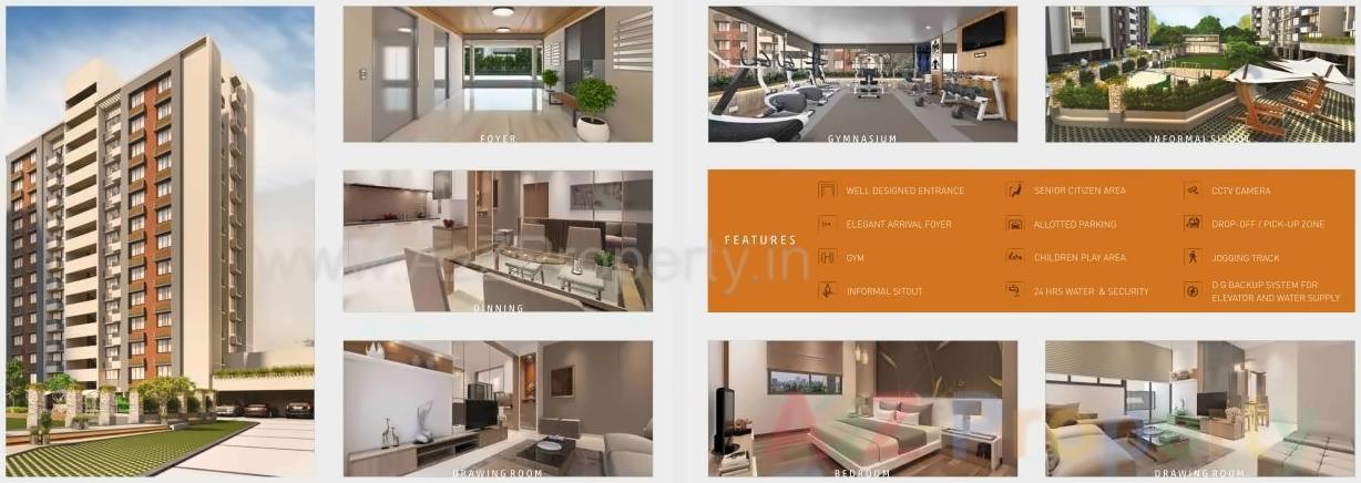  of real estate project Magnate Lifestyle located at Khodiyar, Ahmedabad, Gujarat