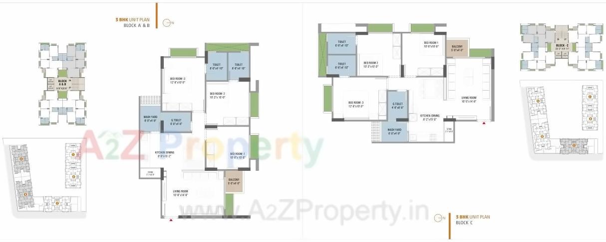 Layout of real estate project Magnate Lifestyle located at Khodiyar, Ahmedabad, Gujarat