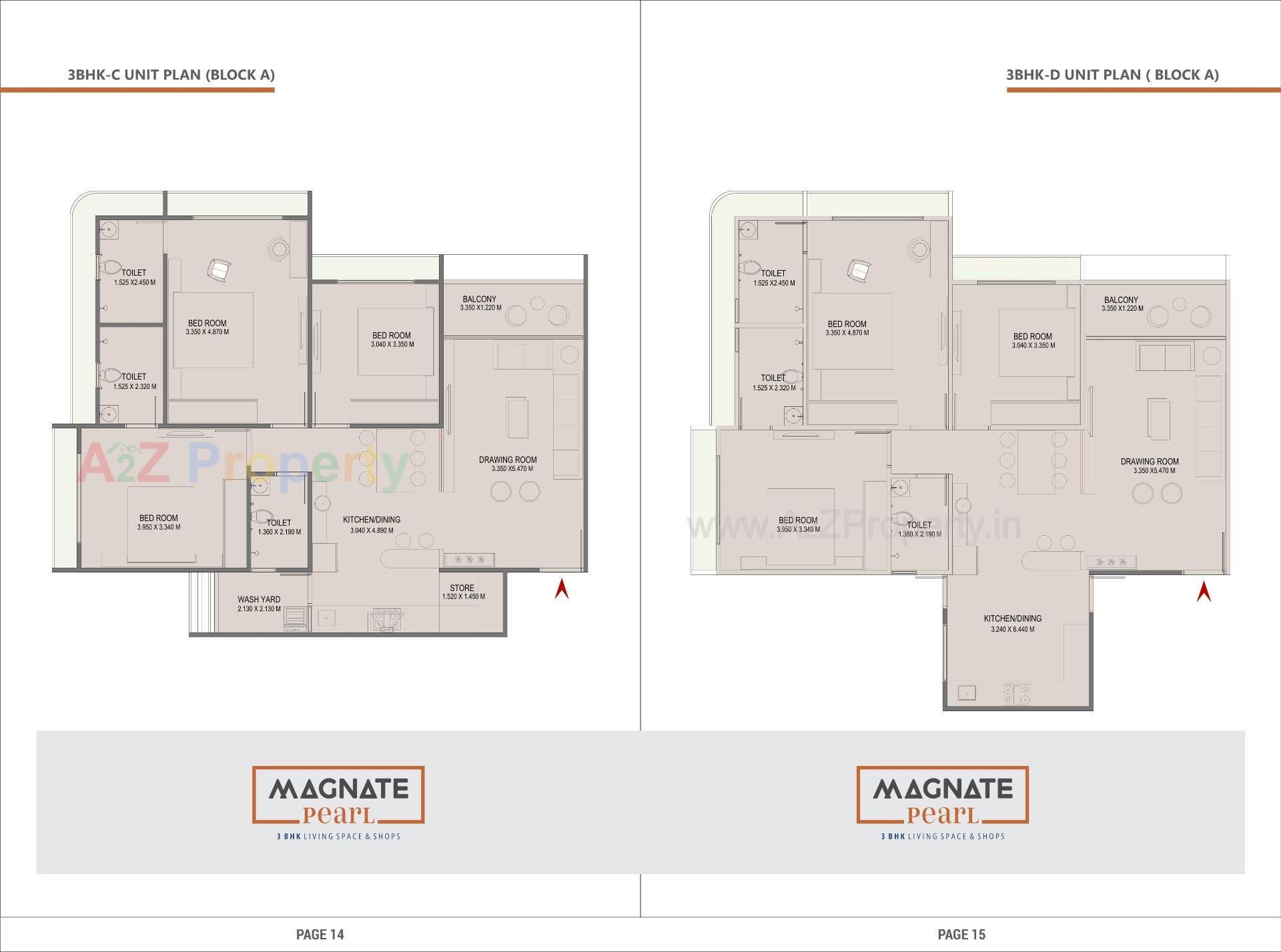 Layout of real estate project Magnate Pearl located at Chenpur, Ahmedabad, Gujarat