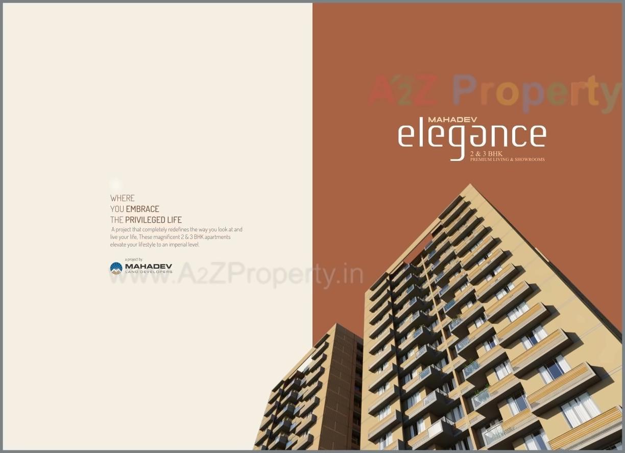  of real estate project Mahadev Elegance located at Ghuma, Ahmedabad, Gujarat