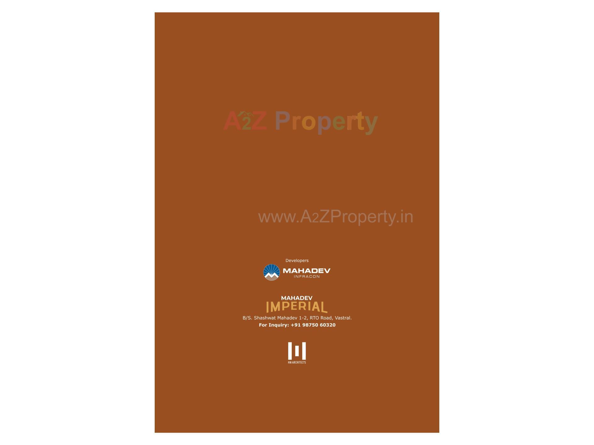  of real estate project Mahadev Imperial located at Vastral, Ahmedabad, Gujarat