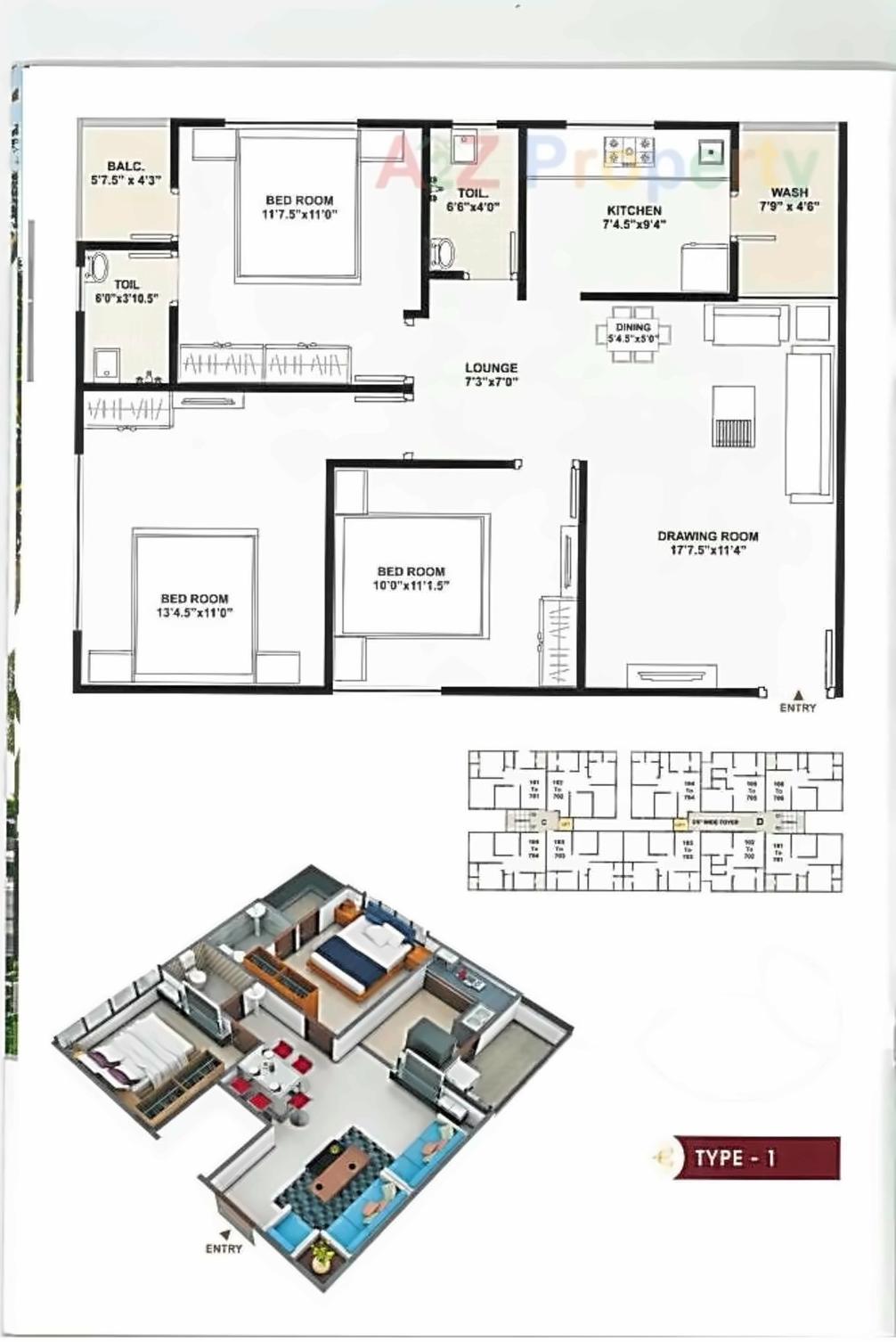 Layout of real estate project Mahavir Status located at Nikol, Ahmedabad, Gujarat