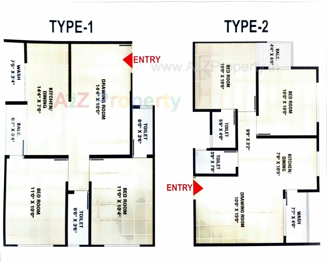 Layout of real estate project Mahavir Status located at Ahmedabad, Ahmedabad, Gujarat