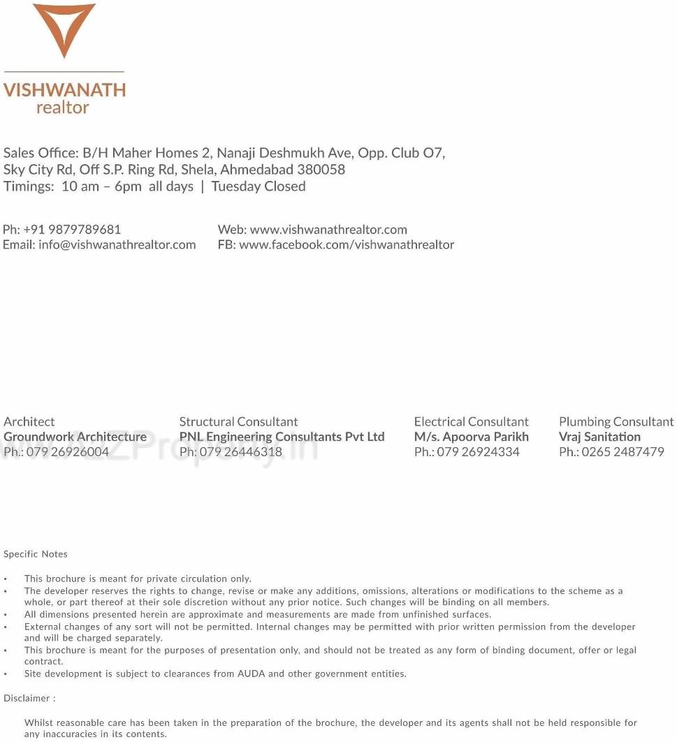  of real estate project Maher Homes located at Shela, Ahmedabad, Gujarat