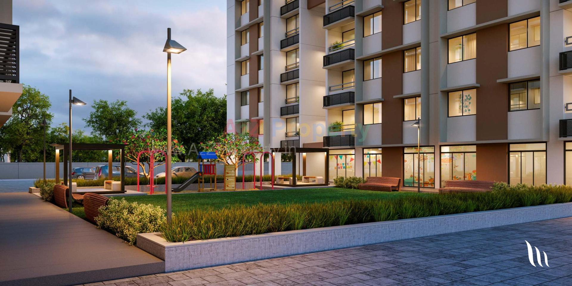 3D Elevation of real estate project Maher Homes located at Ahmedabad, Ahmedabad, Gujarat