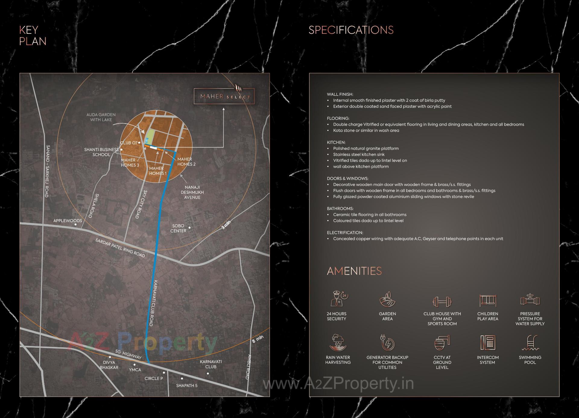  of real estate project Maher Select located at Shela, Ahmedabad, Gujarat