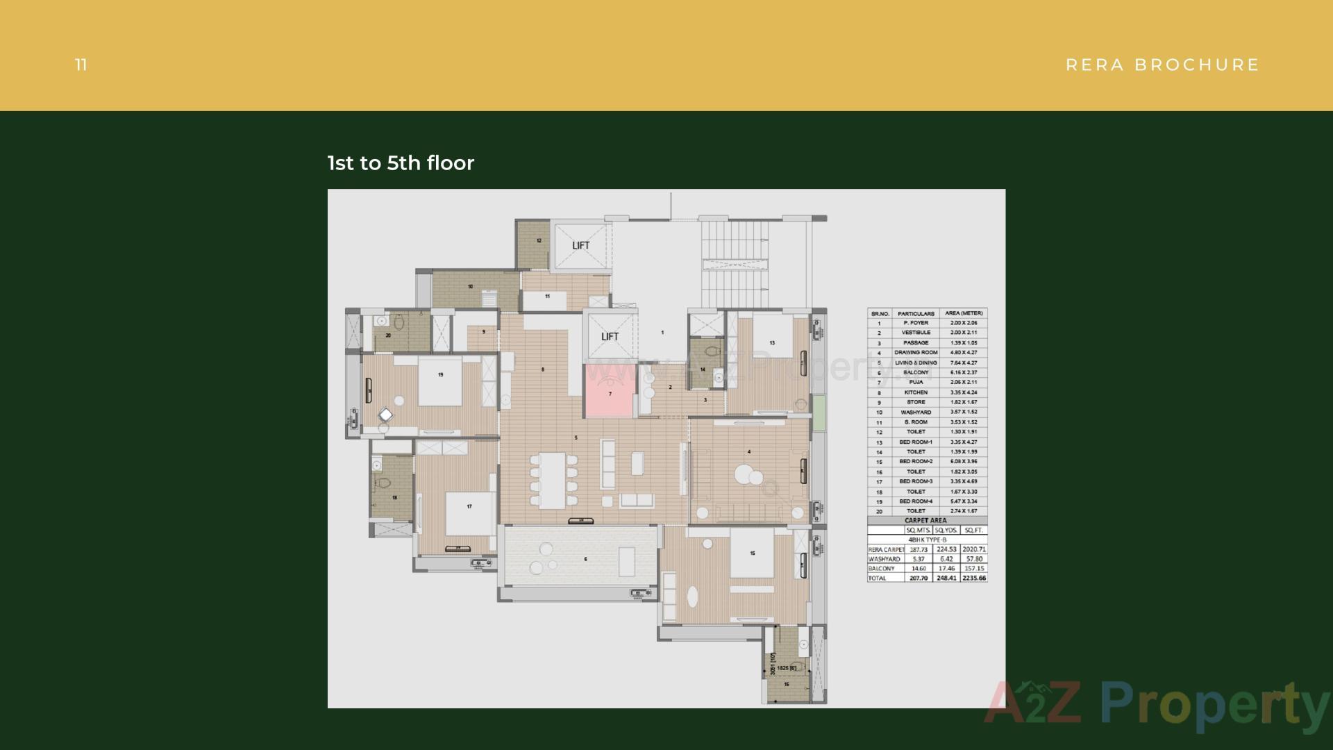 Layout of real estate project Mahi Vista located at Vejalpur, Ahmedabad, Gujarat