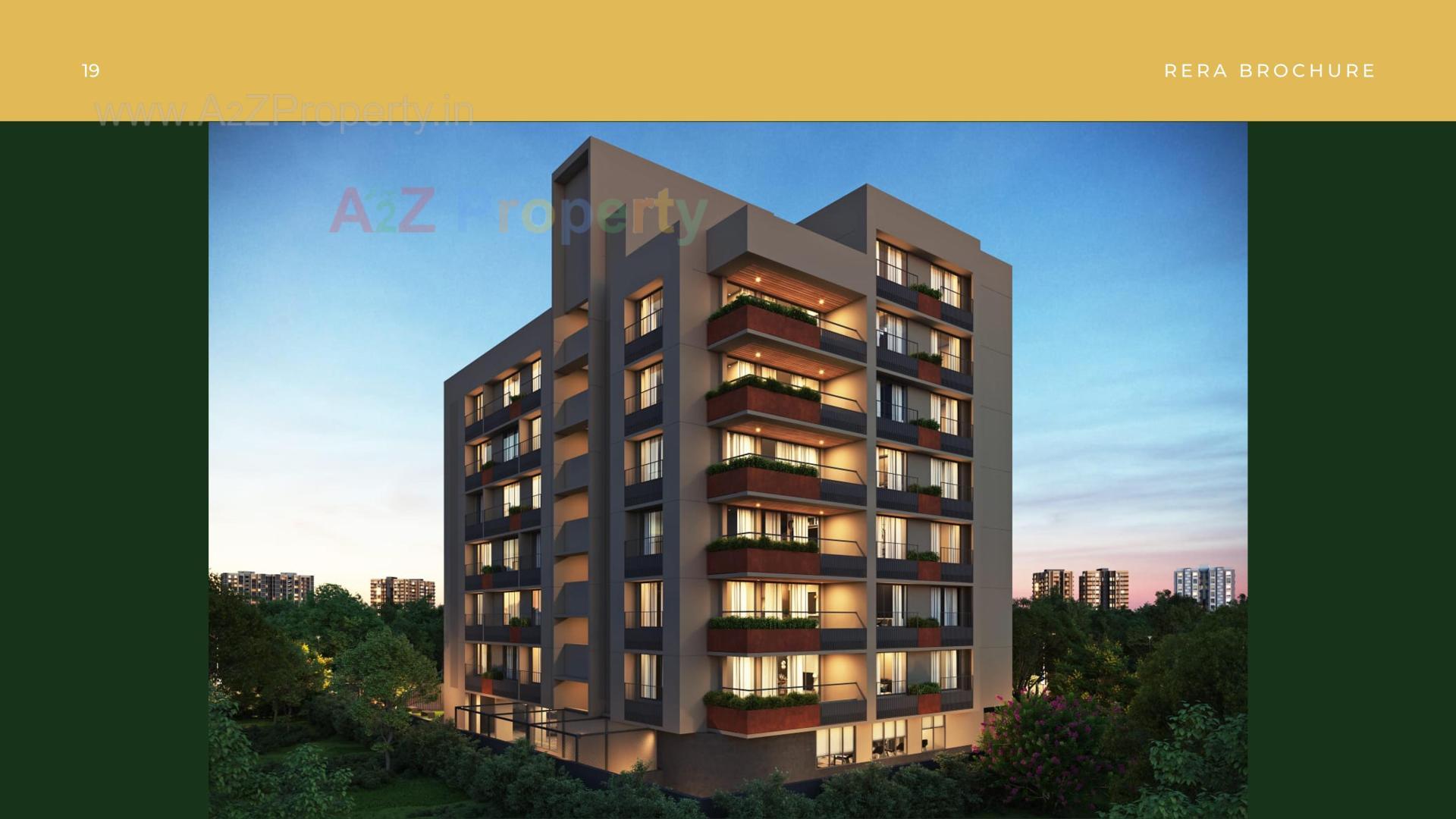 3D Elevation of real estate project Mahi Vista located at Vejalpur, Ahmedabad, Gujarat