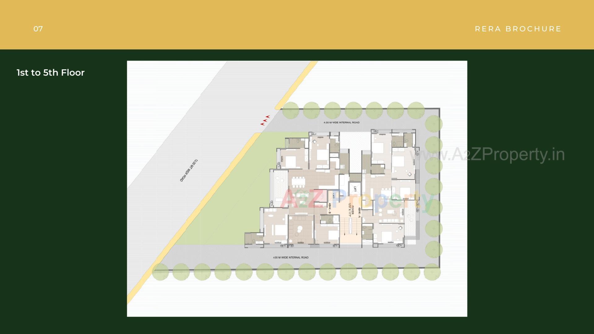 Layout of real estate project Mahi Vista located at Vejalpur, Ahmedabad, Gujarat