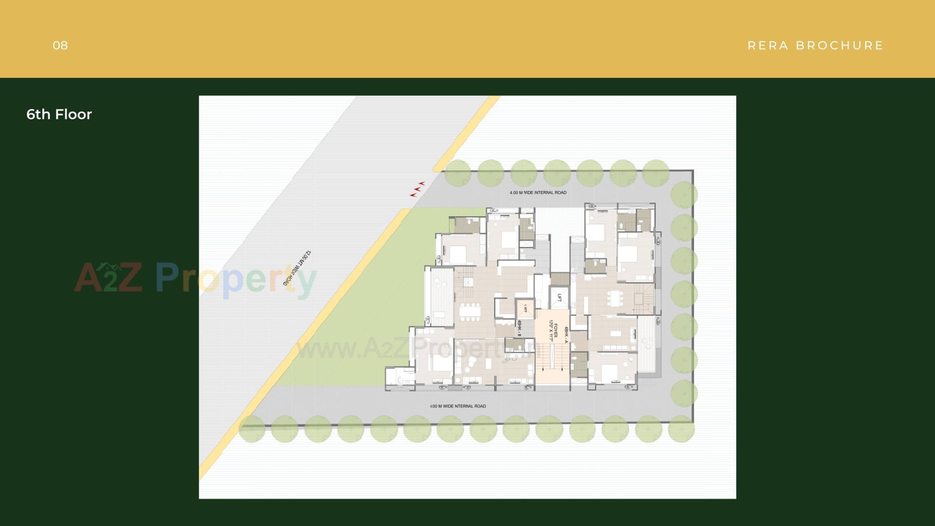 Layout of real estate project Mahi Vista located at Vejalpur, Ahmedabad, Gujarat