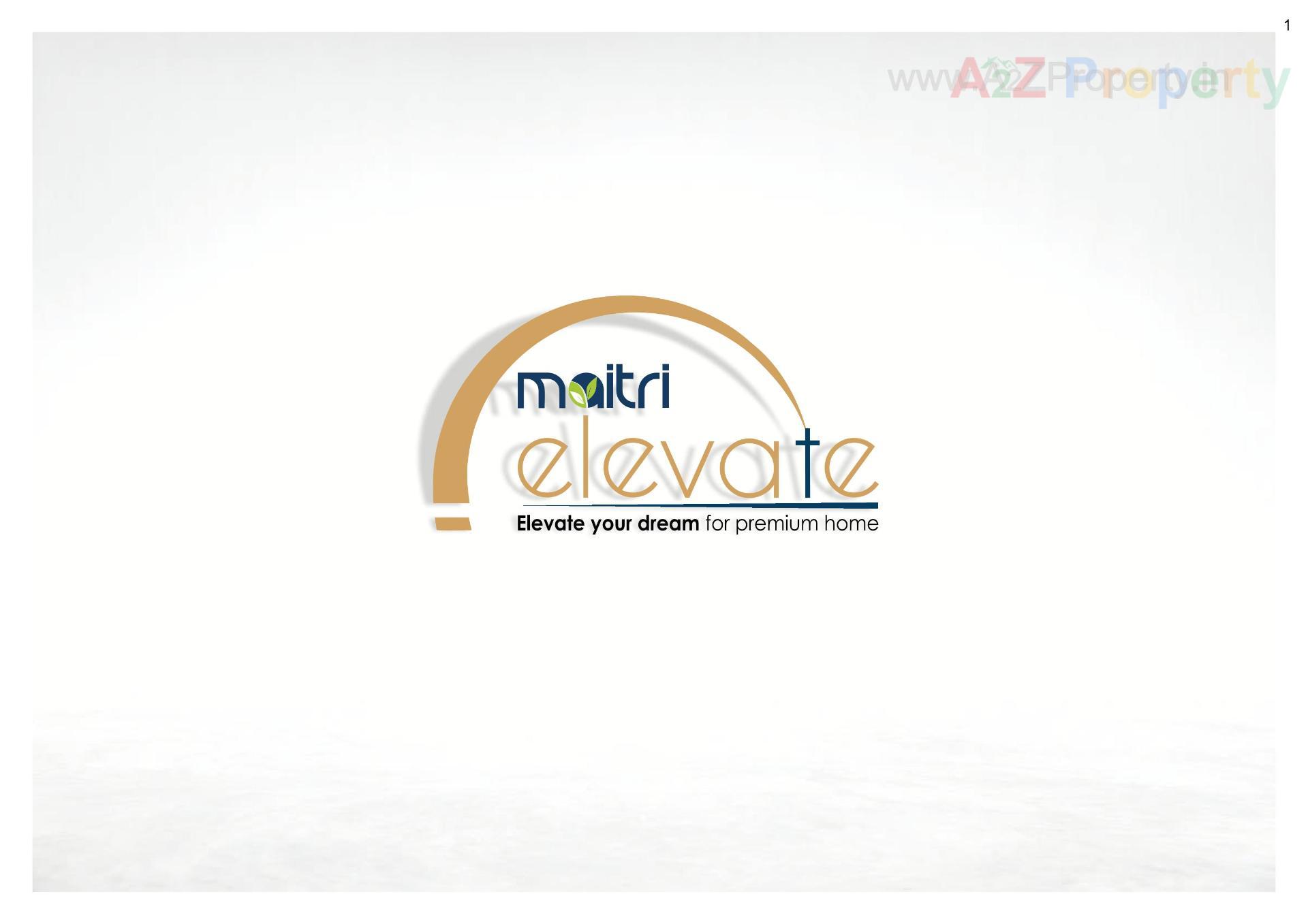  of real estate project Maitri Elevate located at Motera, Ahmedabad, Gujarat