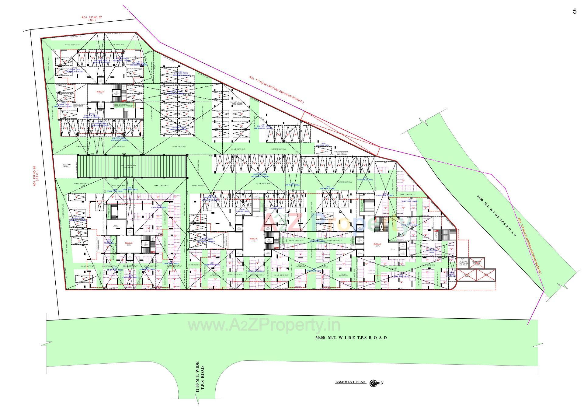  of real estate project Maitri Elevate located at Motera, Ahmedabad, Gujarat