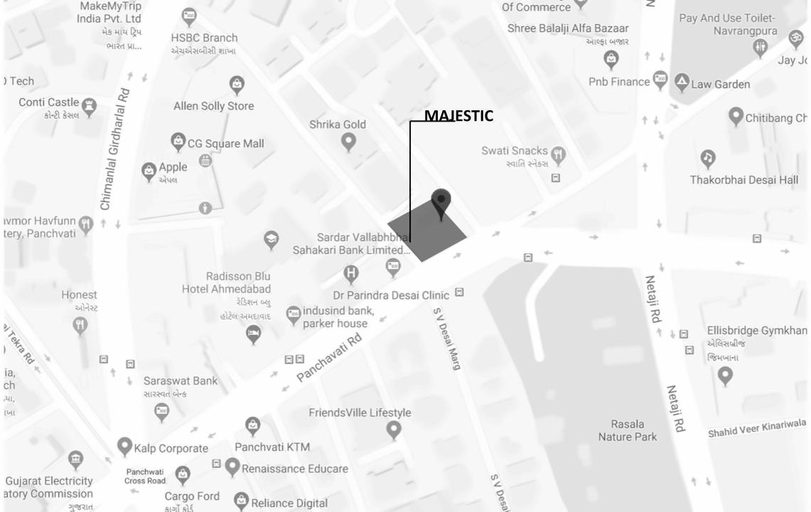  of real estate project Majestic located at Kocharab, Ahmedabad, Gujarat