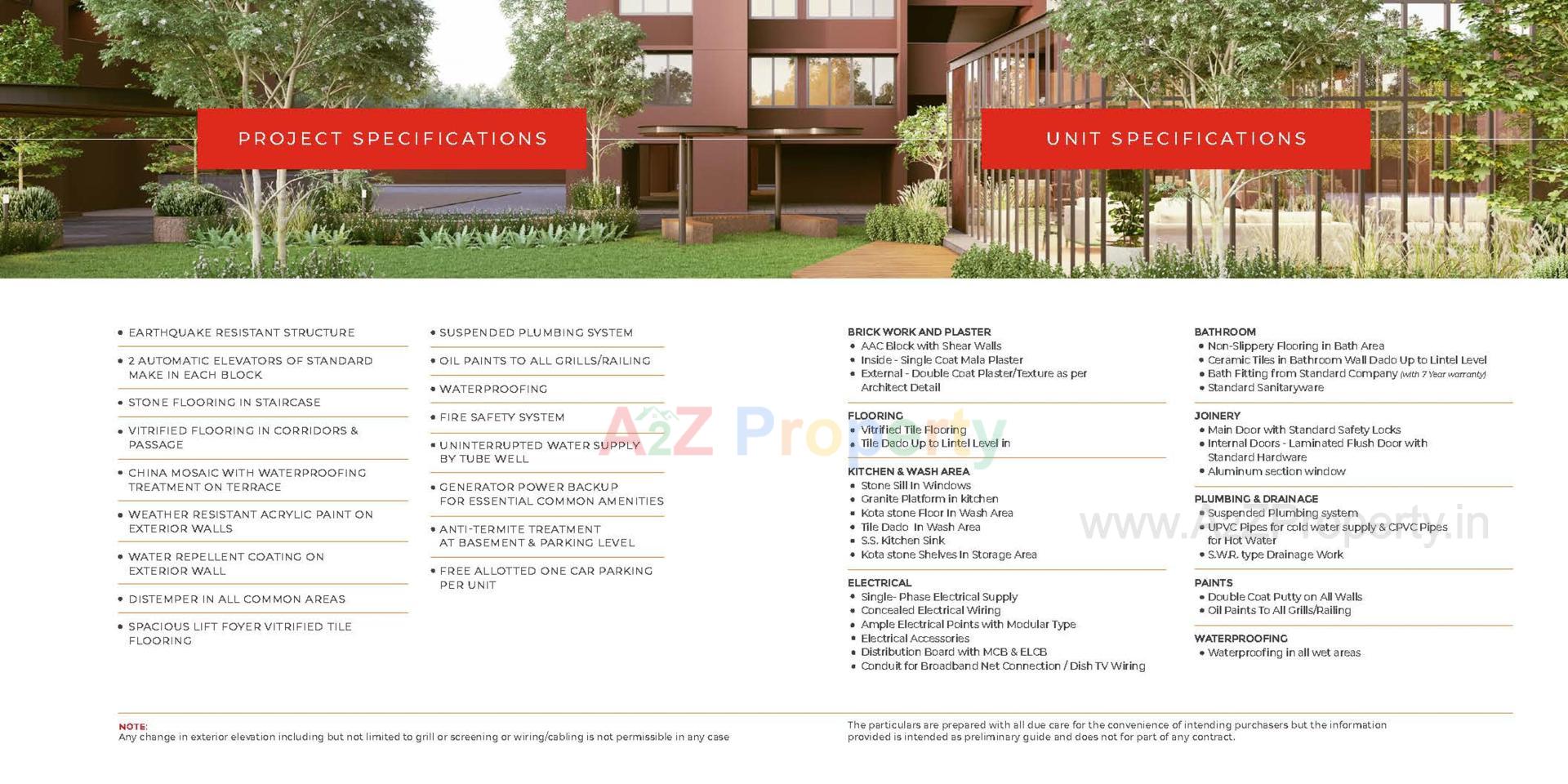  of real estate project Malabar County located at Tragad, Ahmedabad, Gujarat