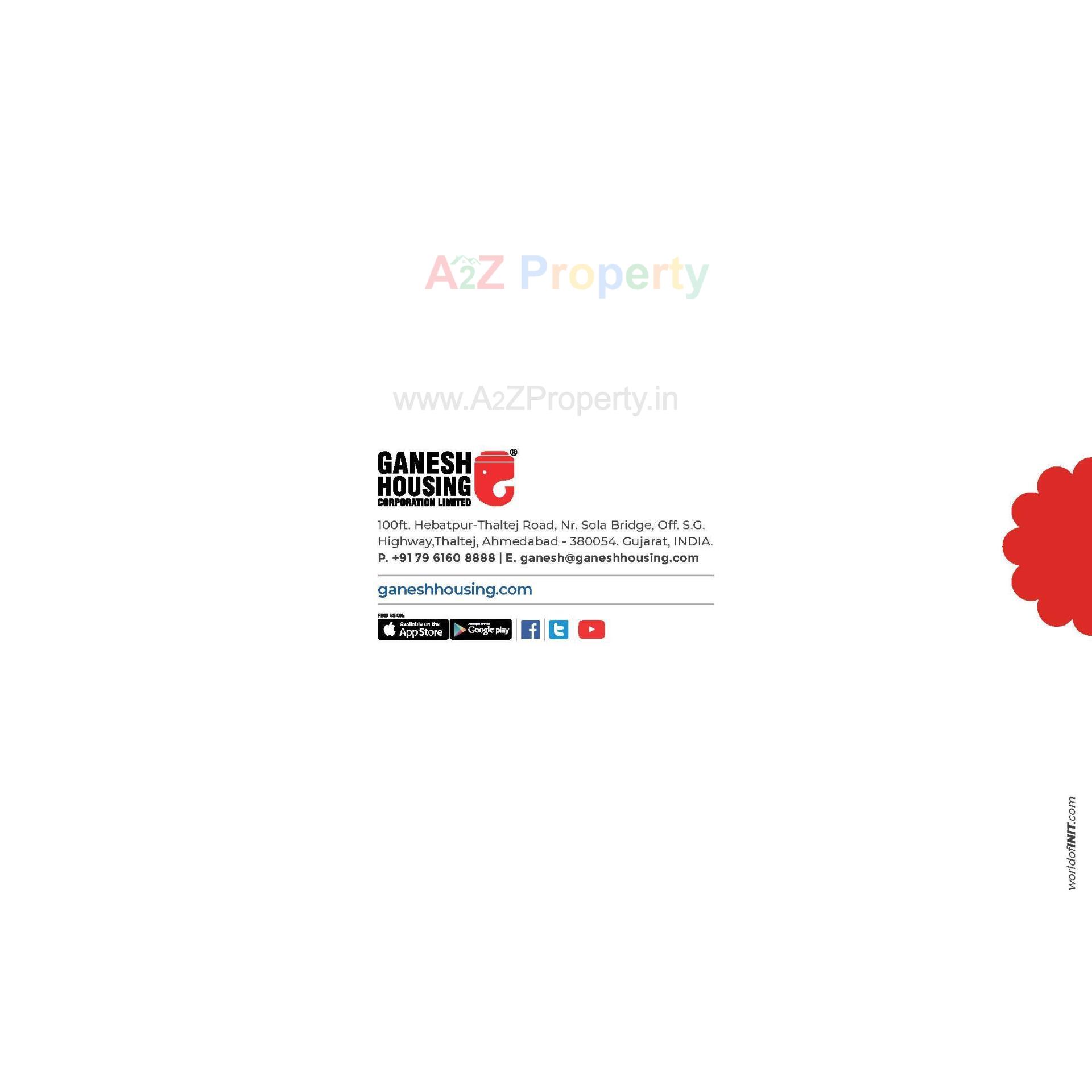  of real estate project Malabar County located at Tragad, Ahmedabad, Gujarat