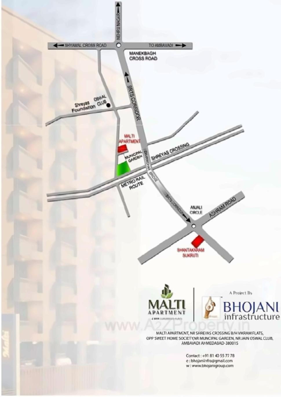  of real estate project Malati Appartment located at Vasna, Ahmedabad, Gujarat