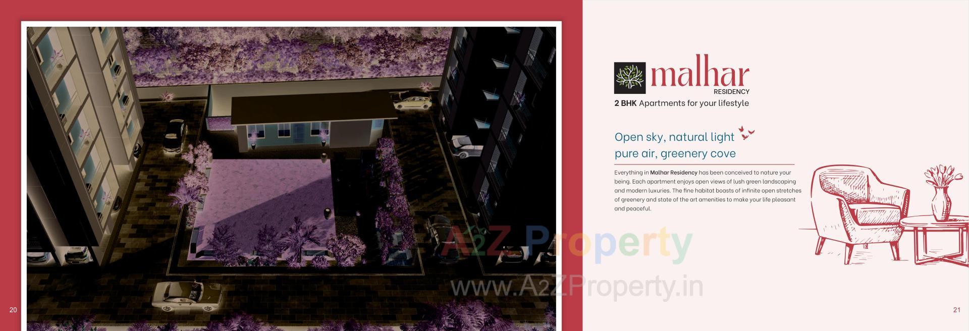  of real estate project Malhar Residency located at Chiloda, Ahmedabad, Gujarat