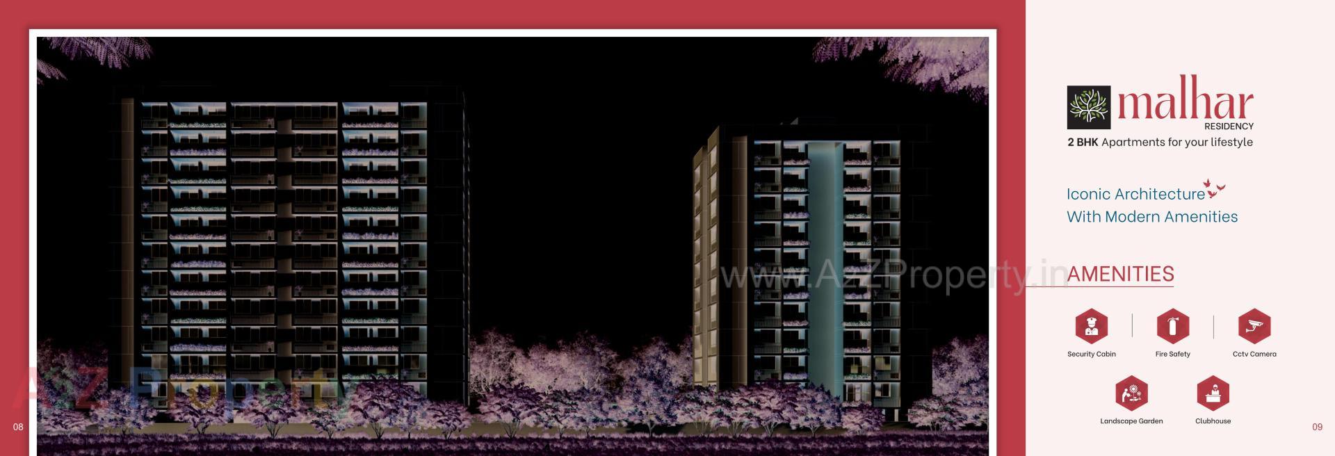  of real estate project Malhar Residency located at Chiloda, Ahmedabad, Gujarat