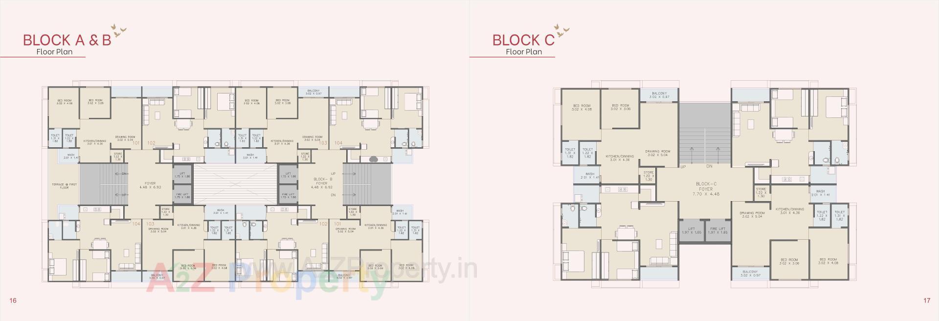 Layout of real estate project Malhar Residency located at Chiloda, Ahmedabad, Gujarat