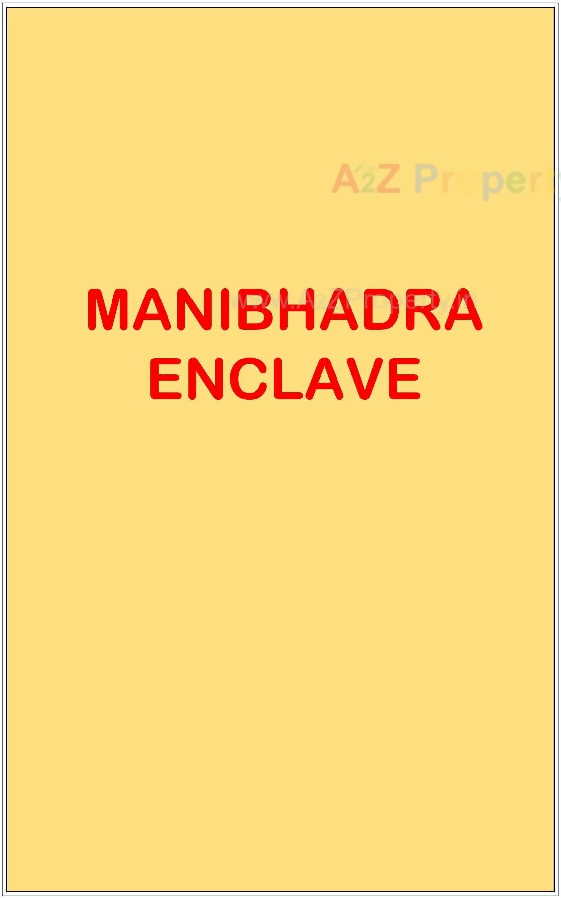  of real estate project Manibhadra Enclave located at Vadaj, Ahmedabad, Gujarat