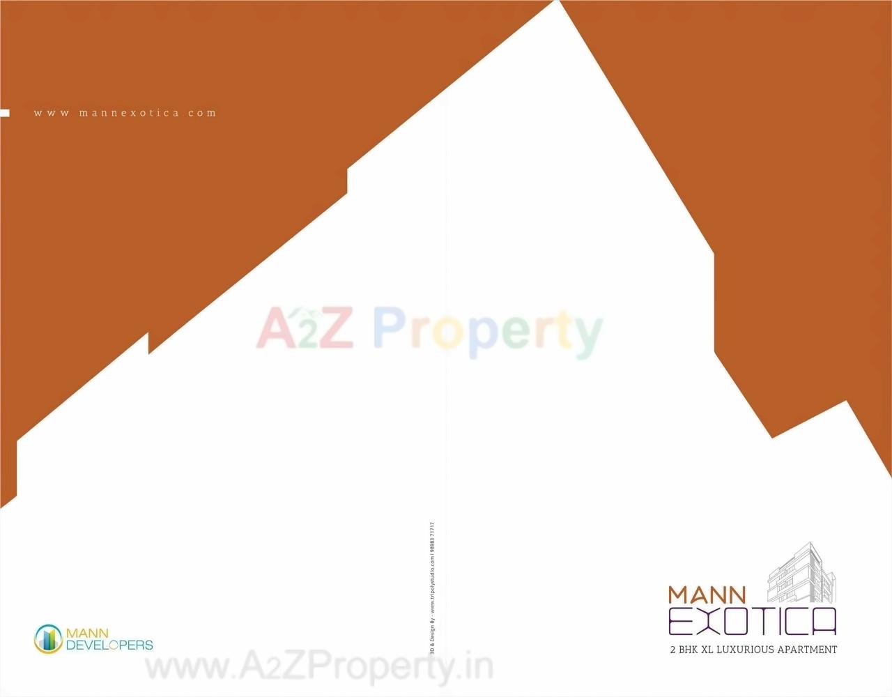  of real estate project Mann Exotica located at Bopal, Ahmedabad, Gujarat