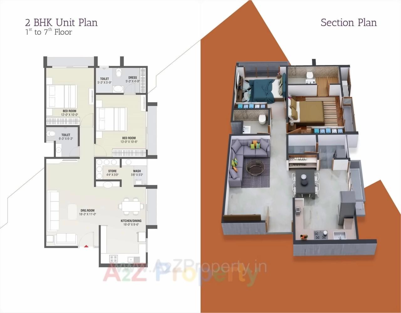 Layout of real estate project Mann Exotica located at Bopal, Ahmedabad, Gujarat